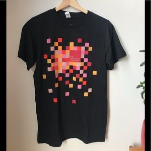 🍄 2/12$  Art institute Chicago Black tee y2k